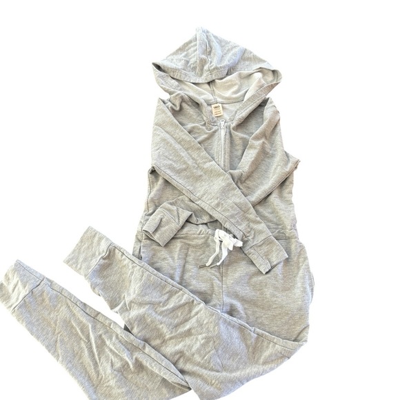 Smash + Tess Romper Women's Size XX Small Jilly Jogger In Grey Onsie - Picture 2 of 6